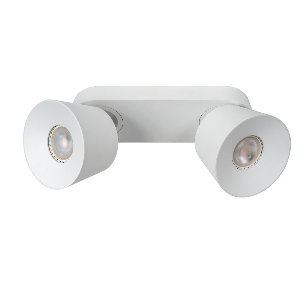 Lucide PlafondspotTrigono dubbel wit - 09935/02/31